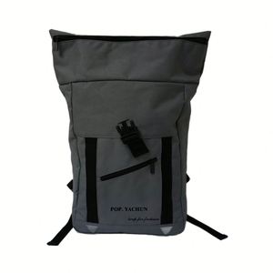 Stylish Designer Waterproof Anti-Theft Unisex Polyester <b>Laptop</b> <b>Backpack</b> Professional Gray Durable Large Capacity for - Product Image 1