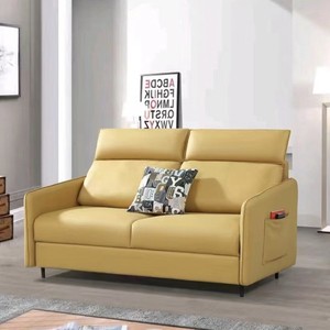 A016 <b>Sofa</b> Bed Frame 135cm 150cm 165cm Foldable Metal Bed Frame Adjustable Modern Design For <b>Small</b> Apartment - Product Image 2