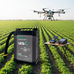 Smart <b>Drone</b> <b>Battery</b> 44.4V 12S 16000mah Smart <b>Battery</b> for UAV Flight Agricultural <b>Drones</b> Transport UAVs Smart <b>Drone</b> <b>Battery</b> - Product Image 1