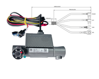 4G GPS WIFI MDVR 2CH 1080P voiture dvr caméra 512gb TF carte Support pour plate-forme à distance CMSV6 pour taxis/ambulance d'urgence/RVs