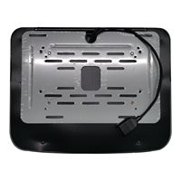 Moniteur de toit MP5 11.6 pouces moniteur de voiture manuel rabattable 2 entrées vidéo 1 sortie audio moniteur Lcd de toit écran de plafond HD pour voiture