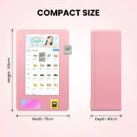 Mini distributeur automatique personnalisé, vente chaude, distributeur automatique intelligent de cosmétiques, petit distributeur automatique pour boissons et en-cas