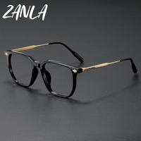 Monture de lunettes optiques tendance 2026 pour femmes, anti-lumière bleue, pour hommes, grandes lunettes carrées de style professionnel, monture de lunettes de vue vintage