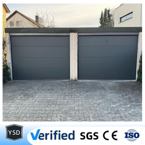 <span class=keywords><strong>Porte</strong></span> de <span class=keywords><strong>garage</strong></span> sectionnelle en fer galvanisé, ouvre-<span class=keywords><strong>porte</strong></span> automatique moderne, moteur électrique, simple paroi, coupe-vent, extérieur de villa - Product Image 1