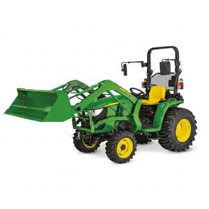 Tractor Compacto John Deere 3038E de 70HP con Tracción en las 4 Ruedas y Transmisión por Engranajes para Motor, Equipo Agrícola Multifuncional - Product Image 1