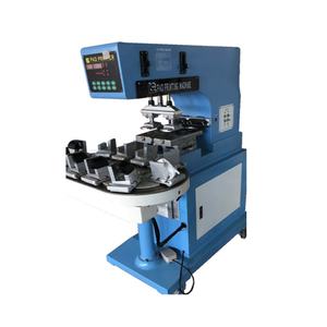 Professional Manufacturer's Semi-Automatic <b>Pad</b> <b>Printer</b> Two-Color Closed Cup Label <b>Printer</b> with Conveyor New Condition - Product Image 3