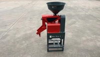 Machine de polissage de riz pour éplucher le riz Fraisage automatique des grains de maïs par petit moulin à riz multifonctionnel domestique