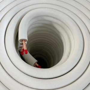 Chất lượng cao cách điện đồng 1/4 ''+ 3/8'' 15m trắng điều hòa không khí phù hợp cho nhà sử dụng hướng dẫn sử dụng/gas hoạt động - Product Image 5