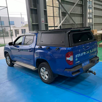 Hardtop en acier/aluminium noir mat pour Isuzu D-MAX 2020+ compatible avec tente de toit Overland
