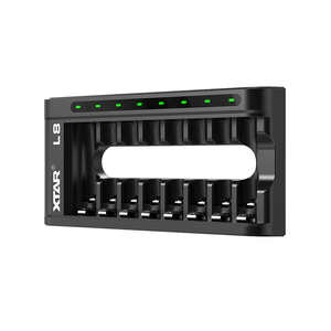 Xtar L8 USB C tiêu chuẩn pin sạc AA AAA Li-ion <span class=keywords><strong>NiMH</strong></span> pin sạc 8 khe cắm thông minh batry sạc AA AAA - Product Image 2
