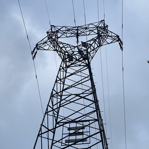 <span class=keywords><strong>Tour</strong></span> de ligne de transmission <span class=keywords><strong>à</strong></span> <span class=keywords><strong>double</strong></span> circuit haute tension 132 kV 200 kV 220 kV 230 kV 400 kV en acier galvanisé - Product Image 4