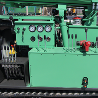 MKDQZ-160 Foreuse hydraulique pneumatique à chenilles stable pour le forage de puits d'eau et le forage de roches dures