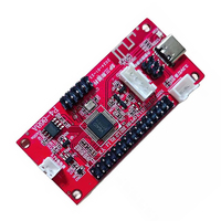 Zéro retard contrôleur de jeu de combat Joystick Board Raspberry PC pour PS3 Switch Android USB encodeur bricolage japonais anglais plastique