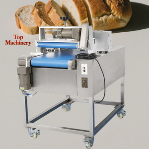 Máquina cortadora de pasteles semiautomática, cortadora de pan comercial para panadería con cuchillas de acero inoxidable - Product Image 1