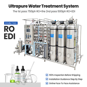 Thép không gỉ siêu tinh khiết Thiết bị lọc nước 220V <span class=keywords><strong>EDI</strong></span> Hệ thống bơm áp lực tàu động cơ cho phòng thí nghiệm 1 năm - Product Image 4