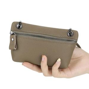 AndoBag Genuine Leather Coin Purse for Women Portable Mini Storage <b>Bag</b> Fashion Zipper <b>Change</b> Pouch 2483 - Product Image 6