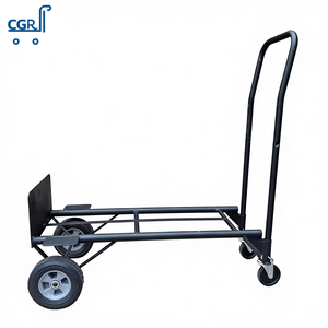 Carretilla <span class=keywords><strong>de</strong></span> Carga 2 en 1 con Capacidad <span class=keywords><strong>de</strong></span> 250 kg, Personalizable, <span class=keywords><strong>de</strong></span> 4 Ruedas, Plataforma Plegable Cerrada <span class=keywords><strong>para</strong></span> Herramientas, Carretilla Manual OEM - Product Image 6