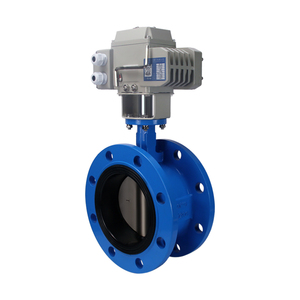 DN100 điện Van bướm nước phương tiện truyền thông tương thích Van bướm Ống phù hợp - Product Image 4