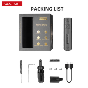 Đèn xe đạp Gaciron KIWI-1200 Lumen tích hợp chức năng sạc dự phòng, phụ kiện xe đạp cho đi đêm - Product Image 6