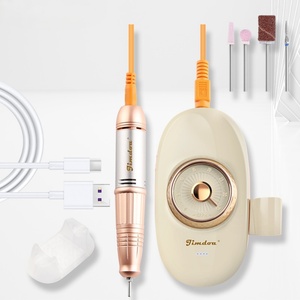 New Wireless Rechargeable Professional Portable <b>Nail</b> Sander High-speed Hollow Cup <b>Nail</b> Remover 35000rpm <b>Nail</b> Drill Machine - Product Image 2