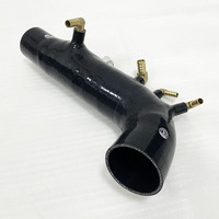 RODIN Nouveau tuyau d'admission turbo en silicone + colliers de fixation pour Impreza WRX Legacy GE GH GR EJ25 Moteur 2.5L 08-14 REV9