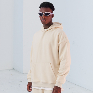 Vêtements> Vêtements pour hommes> Sweats à capuche et sweat-shirts pour hommes Oem Custom Graphic Print Heavy Oversized Blank Hoodies Set - Product Image 4