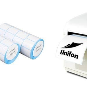 Rouleau thermique adhésif pour emballage, papier enduit, étiquette autocollante, technologie de pointe pour supermarché, caisse enregistreuse carrée blanche personnalisée - Product Image 4