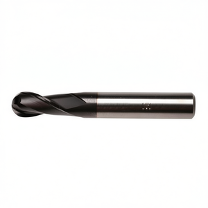 Fresa de carburo estándar Ttake Ta1413 con recubrimiento Nano TiAln, punta esférica helicoidal de 30 grados, 2 filos - Product Image 2