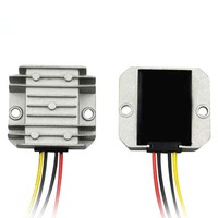 Konverter Boost Aluminium Shell Tengah 12v DC ke 20v DC 60W untuk Adaptor Starlink Mini untuk Adaptor Daya RV/Outdoor OEM