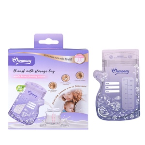 Momeasy - Bolsas de Almacenamiento de Leche Materna Desechables, Libres de BPA, 180 ml * 25 Unidades, Bolsas para Guardar Leche Materna - Product Image 1