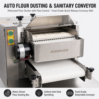 Machine automatique de fabrication de tortillas, de chapatis, de rotis et de pains pita, idéale pour les grandes feuilles de pâte à dumplings – Prix usine