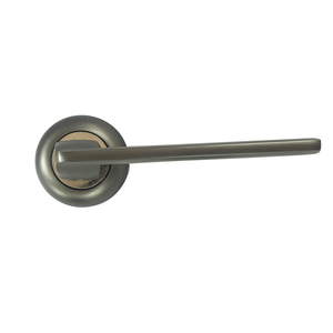 थोक टिकाऊ एल्यूमीनियम मिश्र धातु दरवाजा हैंडल काले फिनिश इंटीरियर डोर और हैंडल - Product Image 4