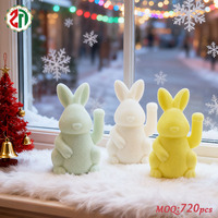 Décorations de Pâques Lapin de Haute Qualité, Adorables Lapins Électriques qui Clignent, Décoration DIY pour Maternelle, Magasin et Fêtes