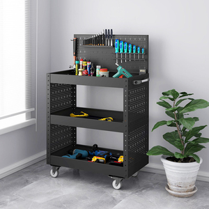 Heavy Duty Garage Storage Steel Tool Cabinet With Mechanic Trolley On Wheels Metal Tool Cabinet