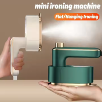 Fer à vapeur rotatif portable, générateur de vapeur double fonction (humide et sèche), défroisseur vapeur pour vêtements, idéal pour la maison et les voyages