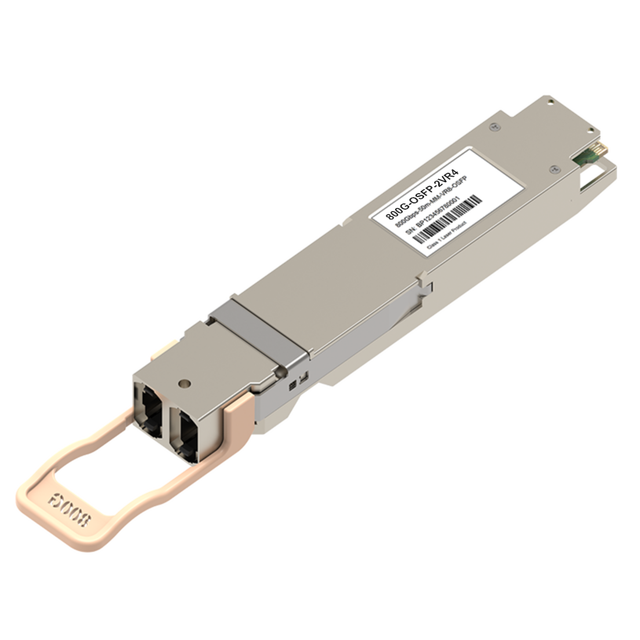 800G OSFP112 2xVR4 PAM4 Optical Transceiver, 850nm 50m Dual MPO-12, IEEE 802.3df & OSFP MSA Compliant, RoHS