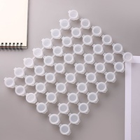 Ensemble de boîtes vides connectées pour mélange de peinture acrylique 3ml/8ml