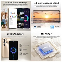 3G S25 MINI Kompaktes Smartphone 4,0-Zoll Dual-SIM Dual-Standby (DSDS) Entsperrt Android 12.0 1GB+16GB - Direkt vom Hersteller
