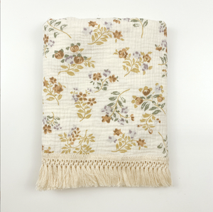 Algodón <span class=keywords><strong>de</strong></span> bambú bebé muselina waffle swaddle manta muselina swaddle mantas neutral 2023 bebé manta impresión personalizada muselina swaddle - Product Image 6