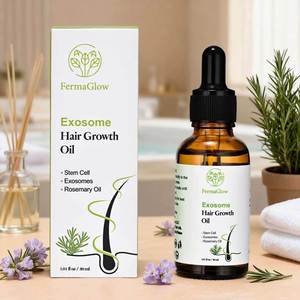Privé Label Exosoom Rozemarijn Keratine Anti-Breuk Haarverzorging Serum Olie voor het herstellen van gespleten punten, verlichting van een jeukende hoofdhuid en gladmakende haargroei - Product Image 5