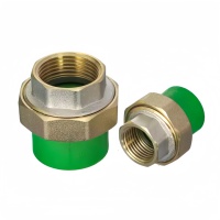 Raccord femelle de haute qualité, nouveau design, pour installation de tuyauterie, en laiton poli durable, pour eau froide et chaude, avec garantie de 3 ans
