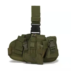 Factory price wholesale tactical belt leggings accessories hanging bag training combination