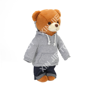 Orsacchiotto di Peluche in Cotone PP Personalizzabile, Giocattolo di Peluche <span class=keywords><strong>con</strong></span> <span class=keywords><strong>Felpa</strong></span>, Vendita Calda - Product Image 2