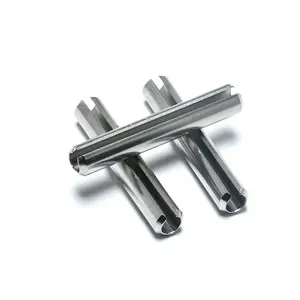 En iyi satış kaliteli paslanmaz çelik SS304 DIN1481 oluklu silindirik bölünmüş yaylı Pin