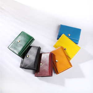 Nouveaux Portefeuilles Modèle 2026 – Bestseller Transfrontalier – Portefeuilles Courts Mini en Cuir Véritable pour Hommes et Femmes - Product Image 2