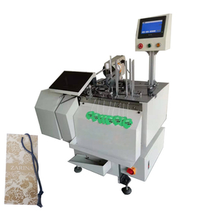 High Speed Hangtag Knot Tying Machine Business Clothes Card Threading Machine Label Threading Machine - Product Image 4