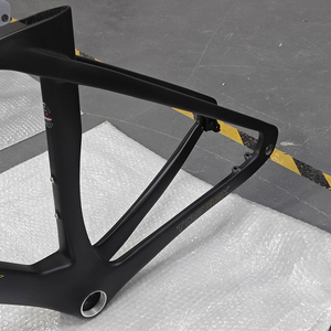 Cadre de vélo en fibre de carbone TOSEEK, vente en gros d'usine, avec câblage interne dissimulé et frein à disque pour la route et le <span class=keywords><strong>BMX</strong></span>, OEM ODM - Product Image 6