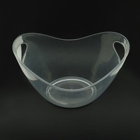 Seau à glace en plastique PP pour boissons, refroidisseur pour bière, vin, champagne, fête, mariage, barbecue, événement en plein air, Noël, Nouvel An