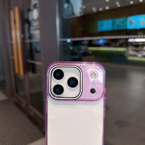 Nueva Funda para iPhone 17, Alta Transparencia para iPhone 16 Pro Max, Cobertura Total Anticaídas, Botón Premium, Funda para iPhone 15 - Product Image 4