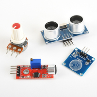 Produsen Grosir YUENENG HC-SR04 Modul Sensor Ultrasonik Aluminium 16MM 40KHZ T/R Terintegrasi Pengukur Jarak 2-400CM
